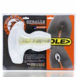 Oxballs GLOWHOLE 2 Buttplug L 17 Oxballs GLOWHOLE 2 Buttplug L -Poppers et Leather Cleaners Soldes glowhole 2 buttplug l 7