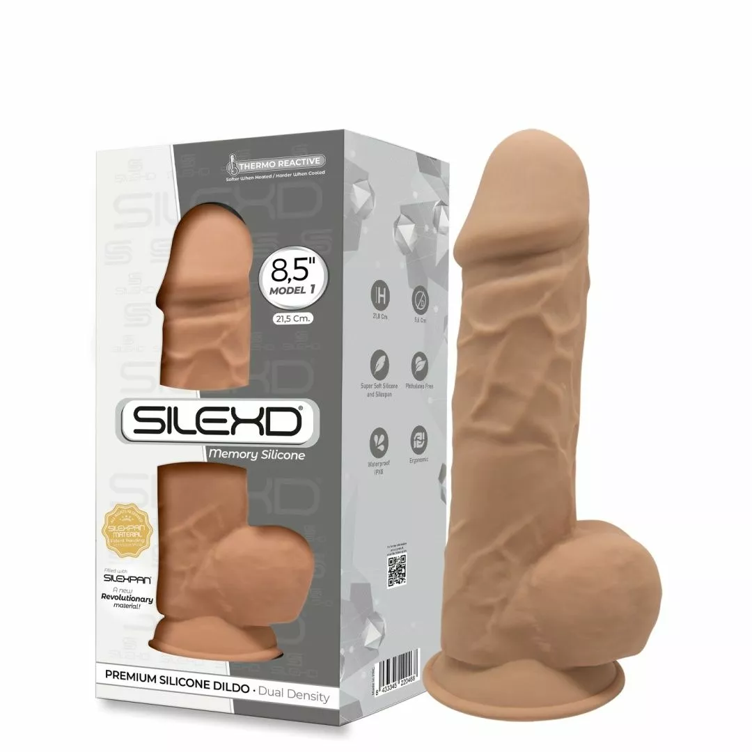 Silexd Gode Double Densité Tan 21,5 Cm Modèle 1 4 Silexd Gode Double Densité Tan 21,5 Cm Modèle 1 – Image 2