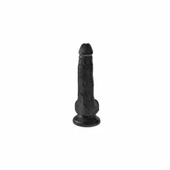 Gode KING COCK 6" 15cm Black -Poppers et Leather Cleaners Soldes gode king cock 6 15cm black 2