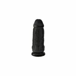 Gode KING COCK Chubby W/balls 9" 23cm Black -Poppers et Leather Cleaners Soldes gode king cock chubby 9 23cm black 2