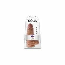 Gode KING COCK Chubby 9" 23cm Tan