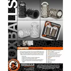 Oxballs Gripper Ventouses à Tétons -Poppers et Leather Cleaners Soldes gripper ventouses a tetons 9