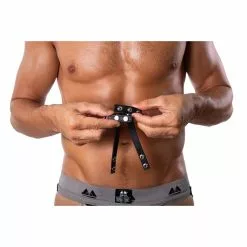 DARK-LINE Harnais A Couilles En Cuir -Poppers et Leather Cleaners Soldes harnais a couilles en cuir 7