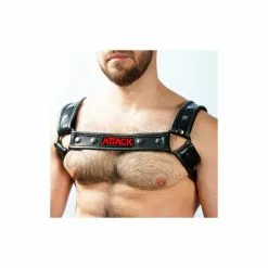 ATTACK MEN Harnais CHEST BLACK