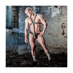 BULL UFG Harnais élastique Avec Cockring