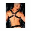 ATTACK MEN Harnais HALTER FUSEL BLACK -Poppers et Leather Cleaners Soldes harnais halter fusel black