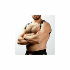 ATTACK MEN Harnais HALTER FUSEL BLAU -Poppers et Leather Cleaners Soldes harnais halter fusel blau 2