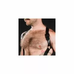 MR-S-LEATHER Harnais Hunter Noir -Poppers et Leather Cleaners Soldes harnais hunter noir 3