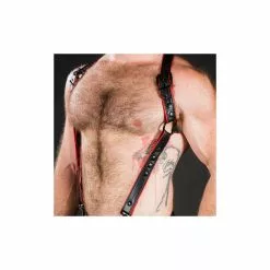 MR-S-LEATHER Harnais Hunter Rouge 18 MR-S-LEATHER Harnais Hunter Rouge -Poppers et Leather Cleaners Soldes harnais hunter rouge 7