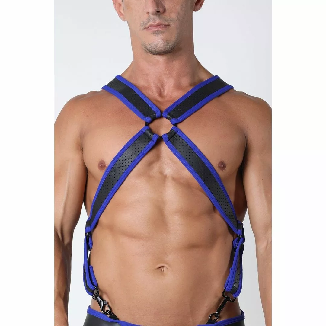 CellBlock13 Harnais Néo KICK OFF Bleu 5 CellBlock13 Harnais Néo KICK OFF Bleu – Image 3