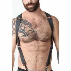 CellBlock13 Harnais Néoprène Réversible SPARTAN -Poppers et Leather Cleaners Soldes harnais neoprene reversible spartan 11