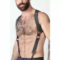 CellBlock13 Harnais Néoprène Réversible SPARTAN -Poppers et Leather Cleaners Soldes harnais neoprene reversible spartan 12