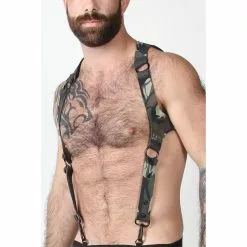 CellBlock13 Harnais Néoprène Réversible SPARTAN -Poppers et Leather Cleaners Soldes harnais neoprene reversible spartan 14