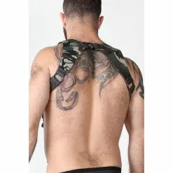 CellBlock13 Harnais Néoprène Réversible SPARTAN -Poppers et Leather Cleaners Soldes harnais neoprene reversible spartan 15