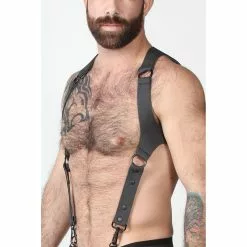 CellBlock13 Harnais Néoprène Réversible SPARTAN -Poppers et Leather Cleaners Soldes harnais neoprene reversible spartan 18
