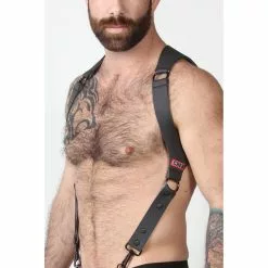 CellBlock13 Harnais Néoprène Réversible SPARTAN -Poppers et Leather Cleaners Soldes harnais neoprene reversible spartan 19