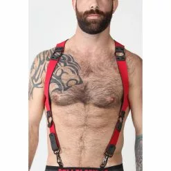 CellBlock13 Harnais Néoprène Réversible SPARTAN -Poppers et Leather Cleaners Soldes harnais neoprene reversible spartan 20