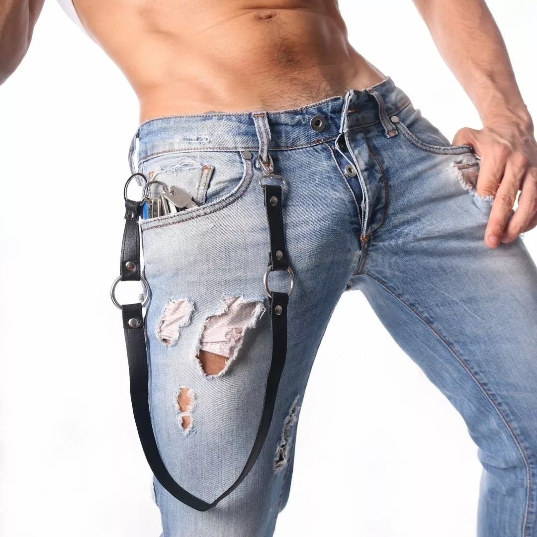 DARK-LINE Harnais Porte Clés Cuir HKH01 4 DARK-LINE Harnais Porte Clés Cuir HKH01 – Image 2