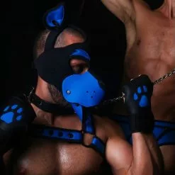 MR-S-LEATHER Head Harness NEO WOOF Blanc -Poppers et Leather Cleaners Soldes head harness neo woof blanc 10