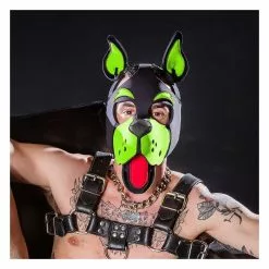 MR-S-LEATHER Head Harness NEO WOOF Blanc -Poppers et Leather Cleaners Soldes head harness neo woof blanc 16