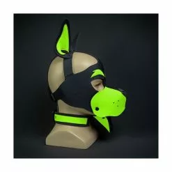 MR-S-LEATHER Head Harness NEO WOOF Blanc -Poppers et Leather Cleaners Soldes head harness neo woof blanc 18