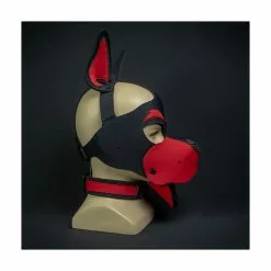 MR-S-LEATHER Head Harness NEO WOOF Blanc -Poppers et Leather Cleaners Soldes head harness neo woof blanc 27