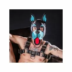 MR-S-LEATHER Head Harness NEO WOOF Blanc -Poppers et Leather Cleaners Soldes head harness neo woof blanc 33