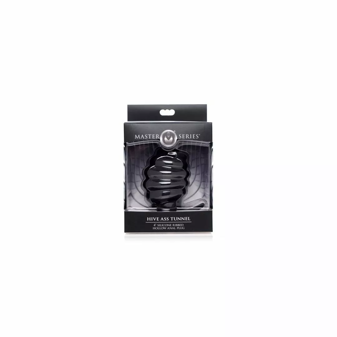 Master Series Hive Ass Tunnel Ribbed Hollow Plug 3 Tailles 14 Master Series Hive Ass Tunnel Ribbed Hollow Plug 3 Tailles – Image 12
