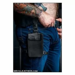 MR-S-LEATHER Holster Harnais Jeans & Jockstrap -Poppers et Leather Cleaners Soldes holster harnais jeans jockstrap 2
