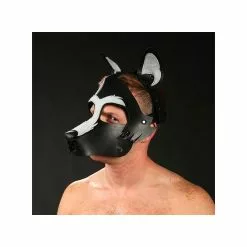 MR-S-LEATHER Howler Muzzle Blanc -Poppers et Leather Cleaners Soldes howler muzzle blanc 2