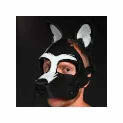 MR-S-LEATHER Howler Muzzle Blanc -Poppers et Leather Cleaners Soldes howler muzzle blanc 3