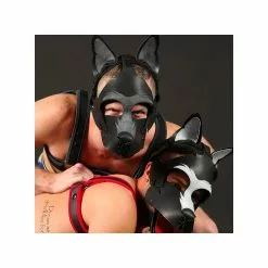 MR-S-LEATHER Howler Muzzle Blanc -Poppers et Leather Cleaners Soldes howler muzzle blanc 6