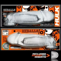 Oxballs HULK Cocksheath Massive Clear 17 Oxballs HULK Cocksheath Massive Clear -Poppers et Leather Cleaners Soldes hulk cocksheath massive clear 7