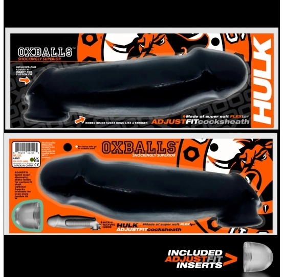 Oxballs HULK Cocksheath Massive Noir 9 Oxballs HULK Cocksheath Massive Noir – Image 7