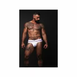 CellBlock13 Jockstrap Tight End Blanc
