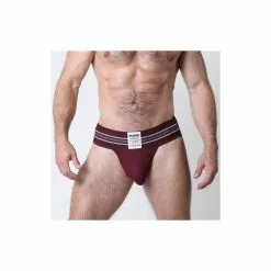 CellBlock13 Jockstrap Tight End Bordeaux
