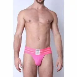 CellBlock13 Jockstrap Tight End Pink -Poppers et Leather Cleaners Soldes jockstrap tight end pink 2