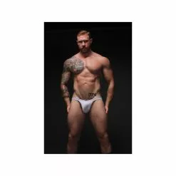 CellBlock13 Jockstrap Tight End Swimmer Blanc 8 CellBlock13 Jockstrap Tight End Swimmer Blanc -Poppers et Leather Cleaners Soldes jockstrap tight end swimmer blanc 2