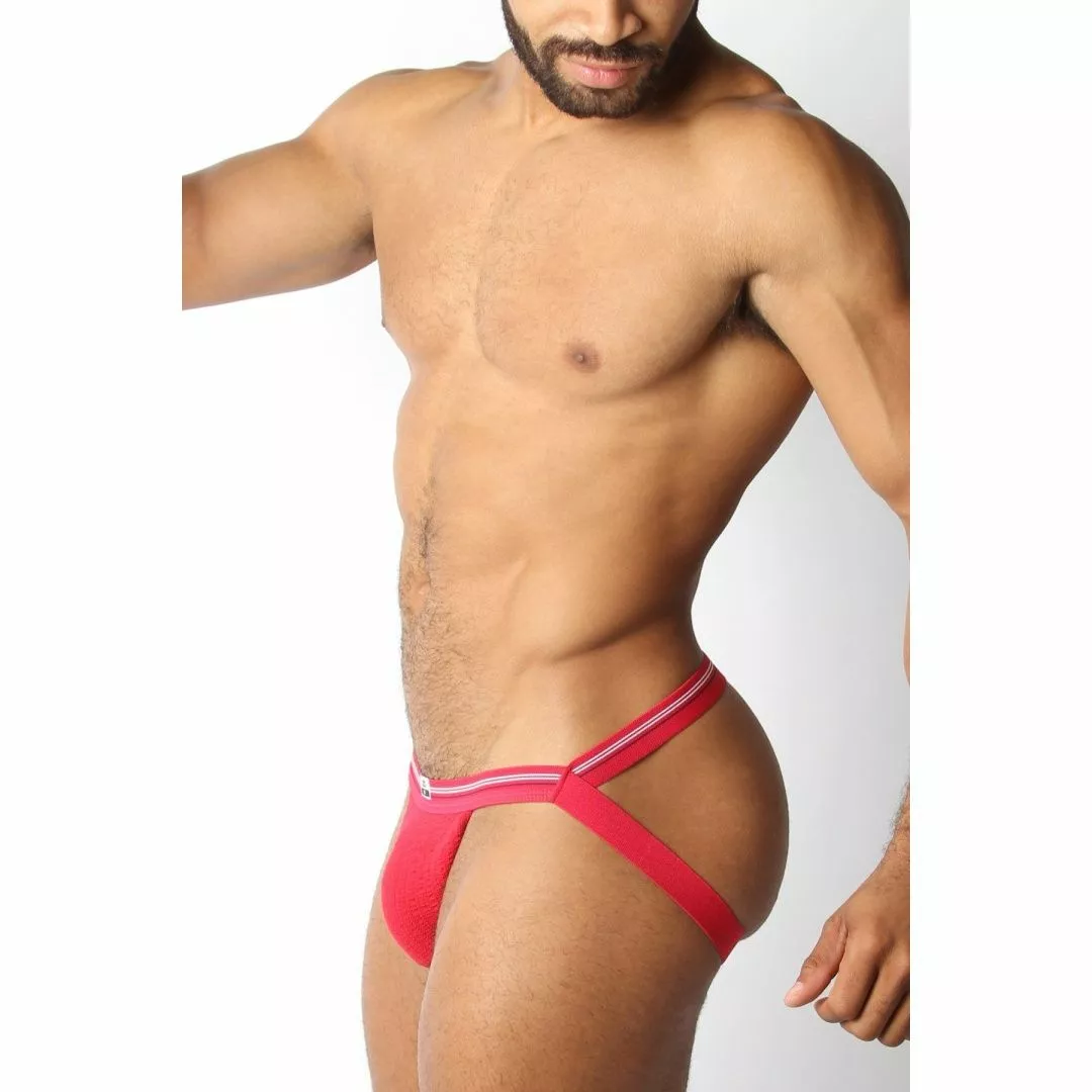 CellBlock13 Jockstrap Tight End Swimmer Rouge 7 CellBlock13 Jockstrap Tight End Swimmer Rouge – Image 5
