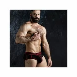 Locker Gear Josh Bottomless Front Opening Rouge 7 Locker Gear Josh Bottomless Front Opening Rouge -Poppers et Leather Cleaners Soldes josh bottomless front opening rouge 2