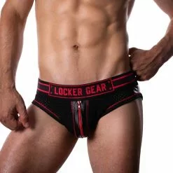 Locker Gear Josh Bottomless Zipper Rouge