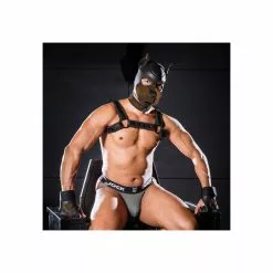 MR-S-LEATHER K9 Cagoule Neoprene Brown 10 MR-S-LEATHER K9 Cagoule Neoprene Brown -Poppers et Leather Cleaners Soldes k9 cagoule neoprene brown 3