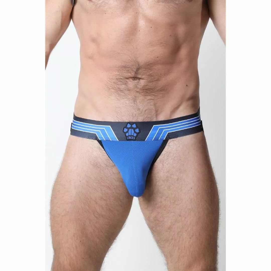 CellBlock13 KENNEL CLUB BANDIT Jockstrap Bleu 4 CellBlock13 KENNEL CLUB BANDIT Jockstrap Bleu – Image 2