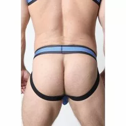 CellBlock13 KENNEL CLUB BANDIT Jockstrap Bleu 7 CellBlock13 KENNEL CLUB BANDIT Jockstrap Bleu -Poppers et Leather Cleaners Soldes kennel club bandit jockstrap 5