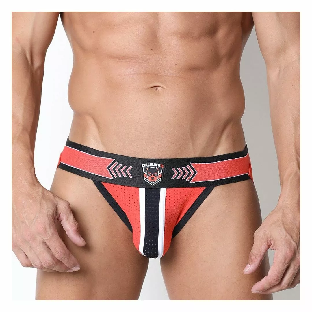 CellBlock13 KENNEL SPITFIRE JOCKSTRAP Orange 3 CellBlock13 KENNEL SPITFIRE JOCKSTRAP Orange