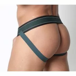 CellBlock13 KENNEL SPITFIRE JOCKSTRAP Vert -Poppers et Leather Cleaners Soldes kennel club spitfire jockstrap vert 2