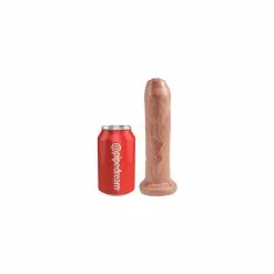 King Cock Slide Skin 7" -Poppers et Leather Cleaners Soldes king cock uncut 7 17cm tan 2