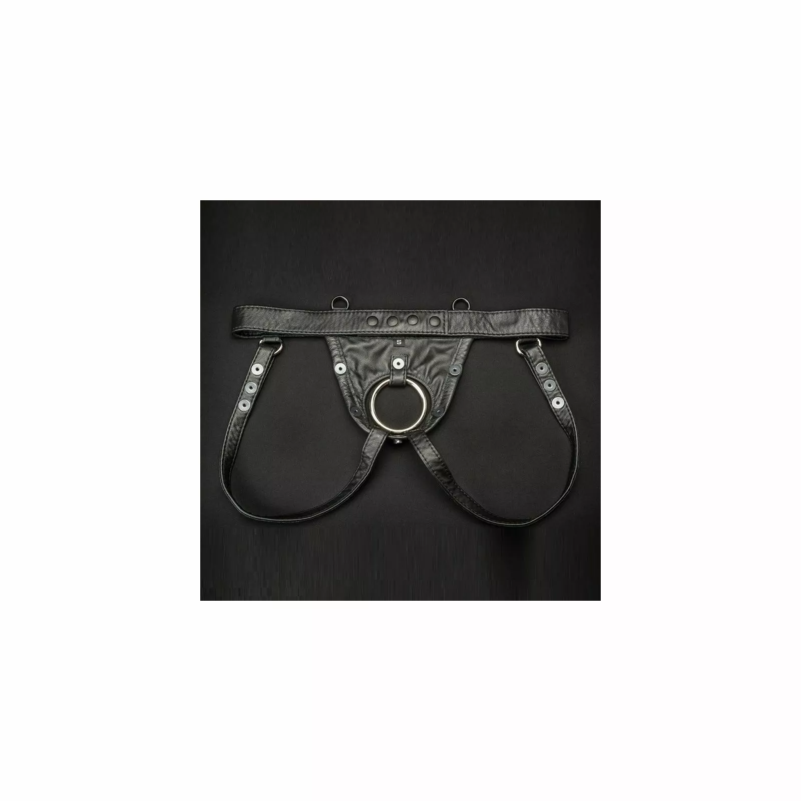 MR-S-LEATHER Leather Hidden Ring Jock 6 MR-S-LEATHER Leather Hidden Ring Jock – Image 4