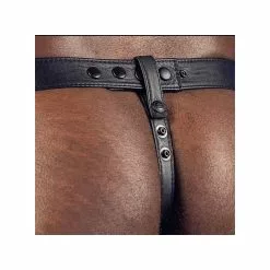 MR-S-LEATHER Leather Hidden Ring Thong -Poppers et Leather Cleaners Soldes leather hidden ring thong 4