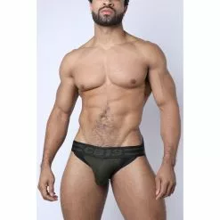 CellBlock13 LINEBACKER MESH JOCKSTRAP Army -Poppers et Leather Cleaners Soldes linebacker mesh jockstrap army 4